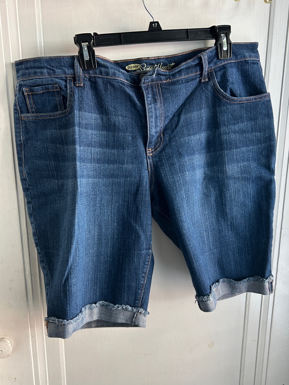 Old Navy Dark Blue Denim Jean Shorts